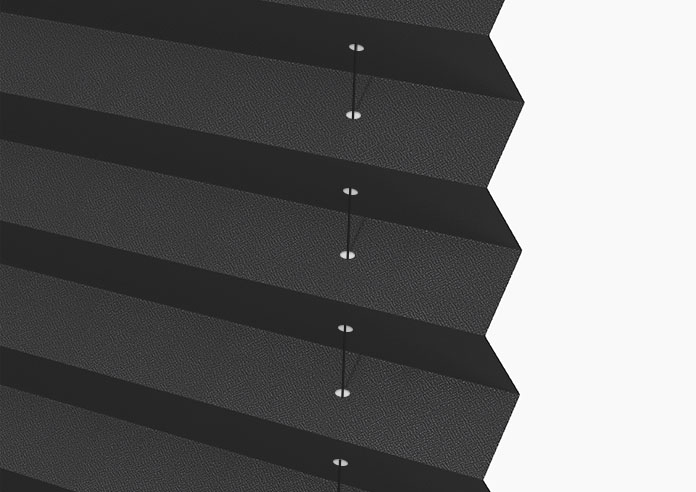 Pleated (Blackout), Black - Perfect Fit Blind - Image 4